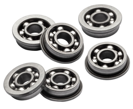 Boccole in acciaio da 8 mm cuscinettate aperte prodotte appositamente per sopportare sollecitazioni estreme (B8CA+)