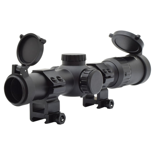JS-TACTICAL OTTICA LONG EYE RELIEF ZOOM 1X-8X LENTE 24mm NERA (JS-1-8X24)