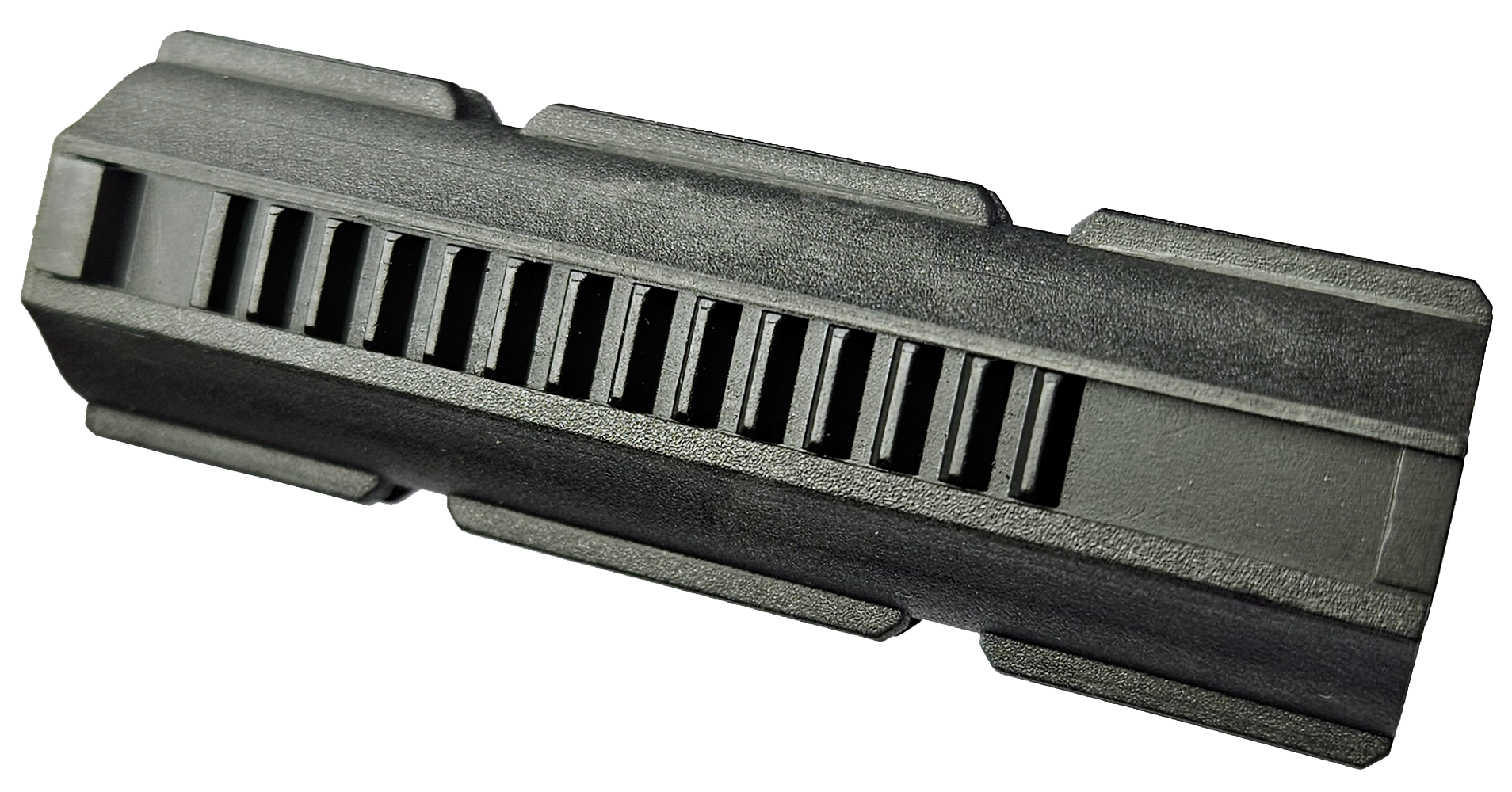Pistone ZERO-SHOCK in tecnopolimero caricato fibra di carbonio full metal rack 14 denti Fps